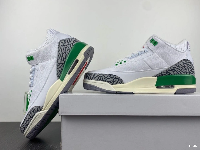 Bmlin Shoes Retro CK9246-136 3 Green Jordan Lucky (W) 0711